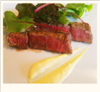 飛騨牛のフィレとフォワグラのムース